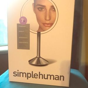 simplehuman | 6.5 inch cosmetic mirror | Brand New